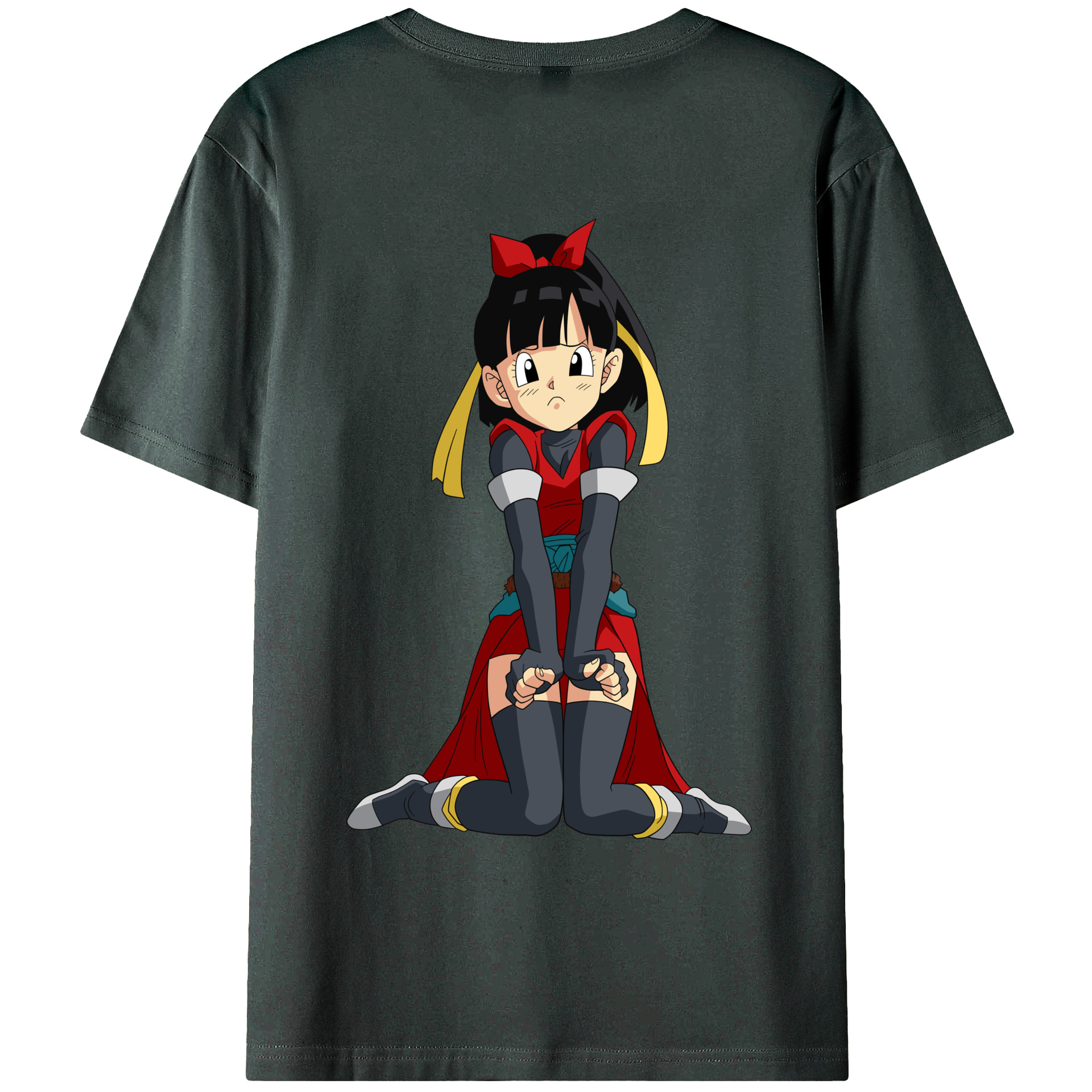 （画像用） ドラゴンボール パン DRAGON BALL Pan 綿100％ メンズ半袖Tシャツ（バックプリント） 通気性